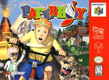 Paperboy (USA) box cover front